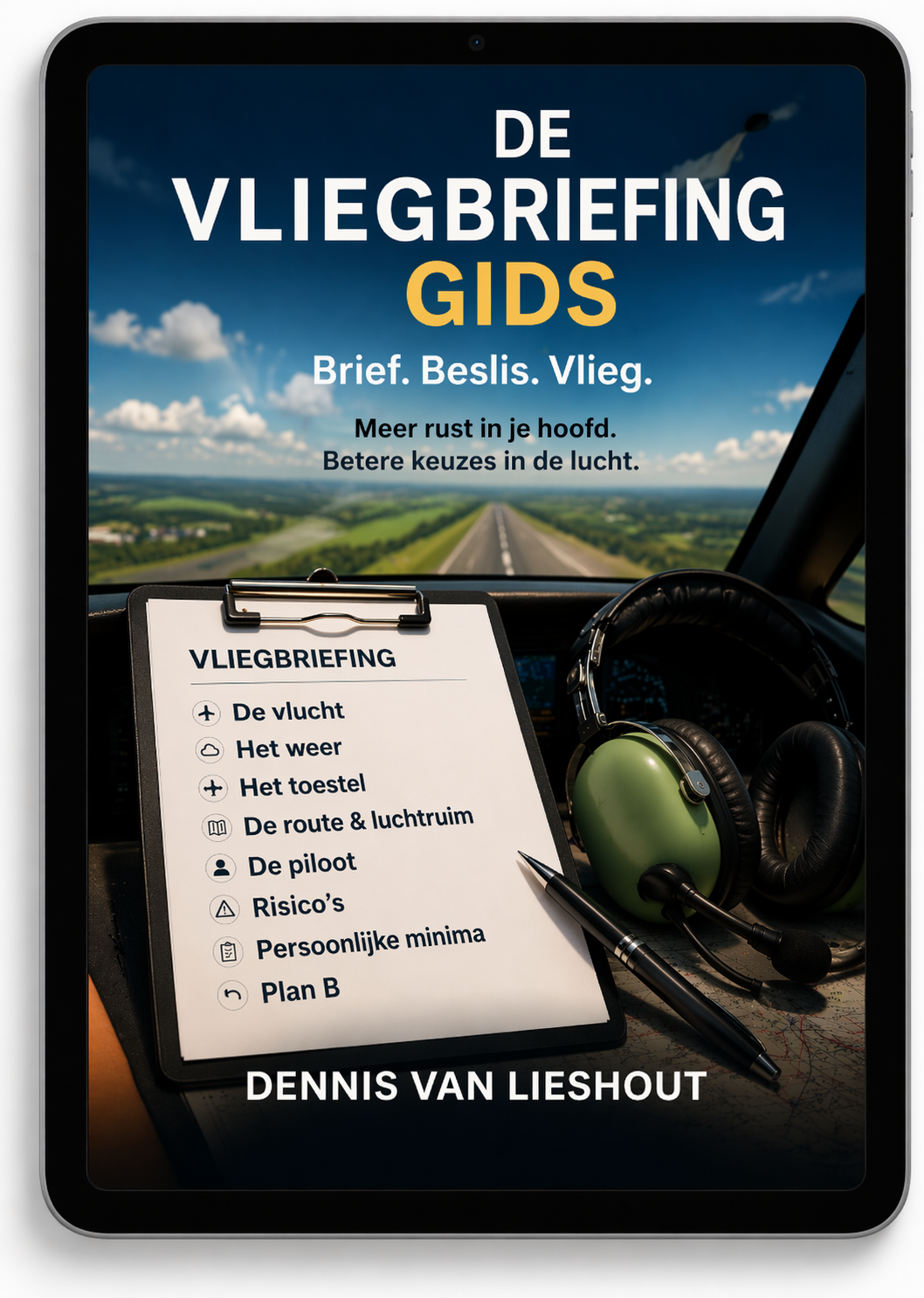 Boekcover van De Vliegbriefing Gids